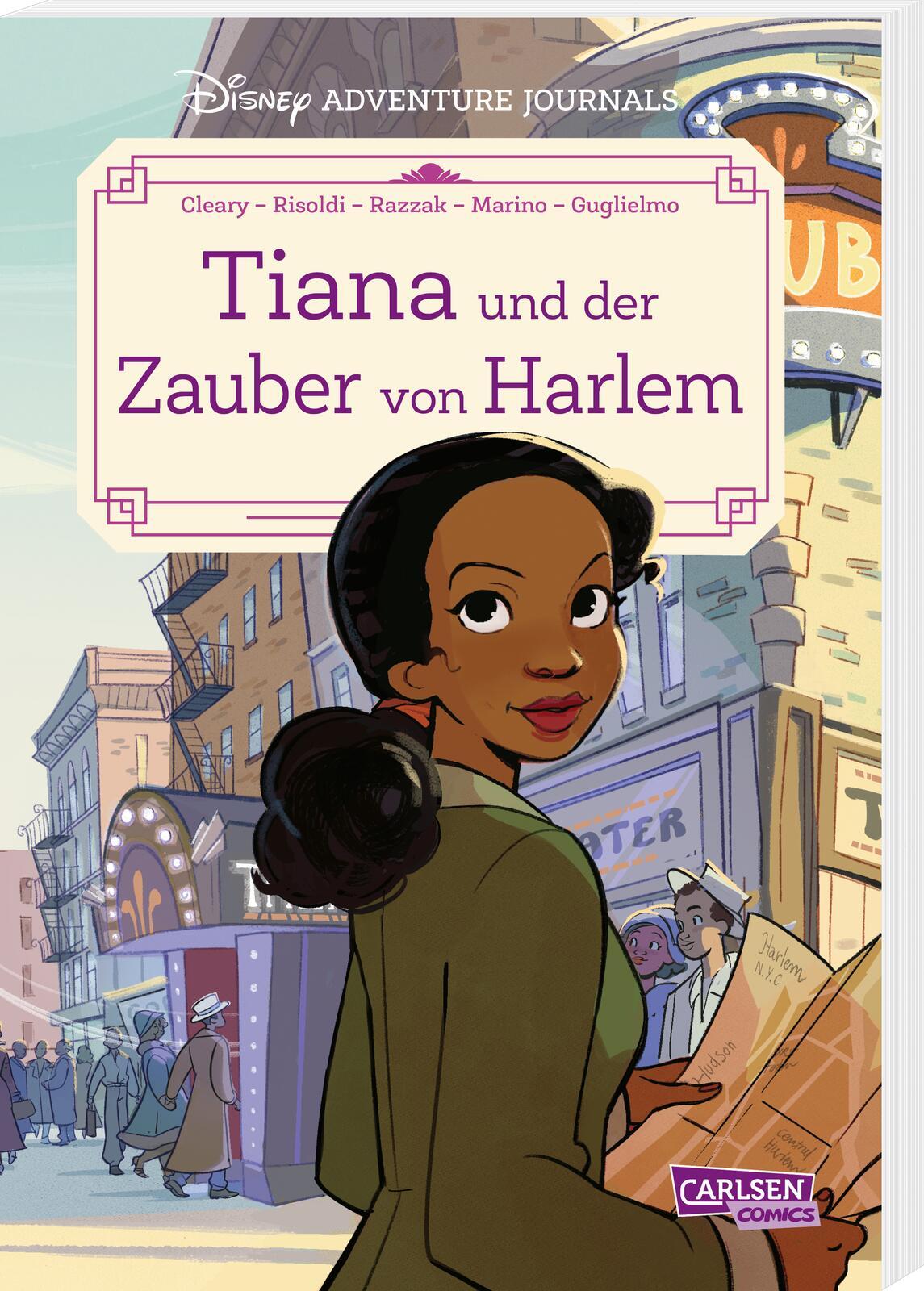 Cover: 9783551020451 | Disney Adventure Journals: Tiana und der Zauber von Harlem | Disney