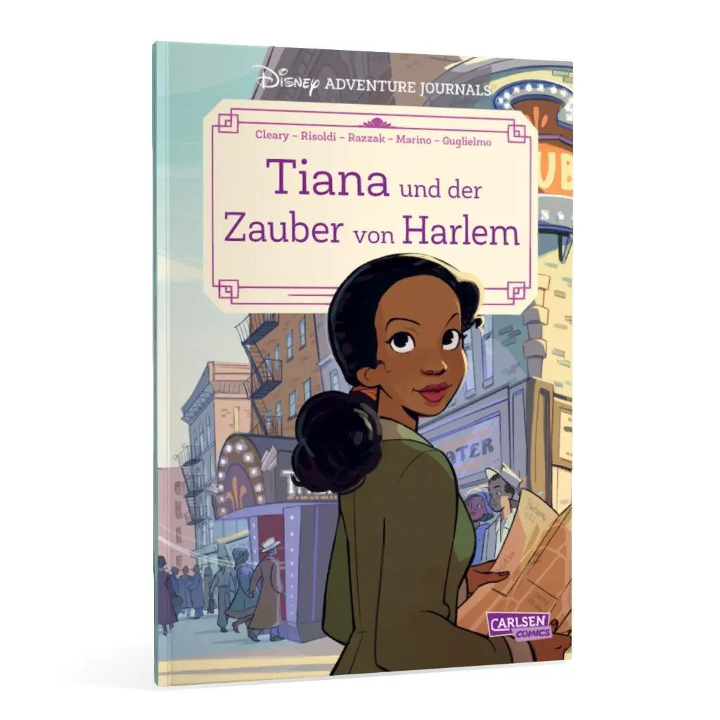Bild: 9783551020451 | Disney Adventure Journals: Tiana und der Zauber von Harlem | Disney