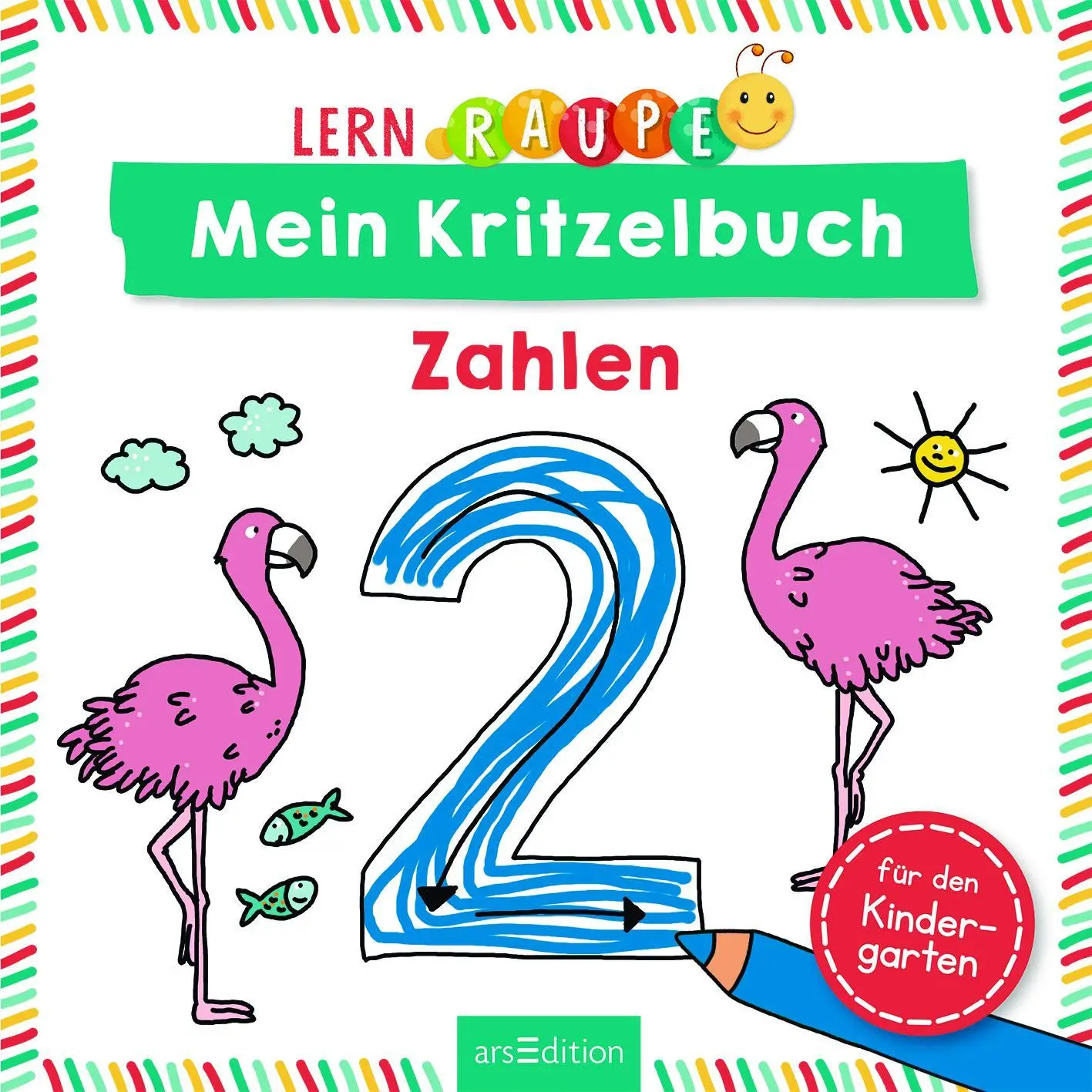 Bild: 9783845840451 | Lernraupe - Mein Kritzelbuch Zahlen | Dunja Schnabel | Taschenbuch
