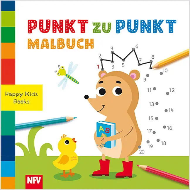 Cover: 9783849420451 | Punkt zu Punkt Malbuch | Happy Kids Books | Taschenbuch | Deutsch