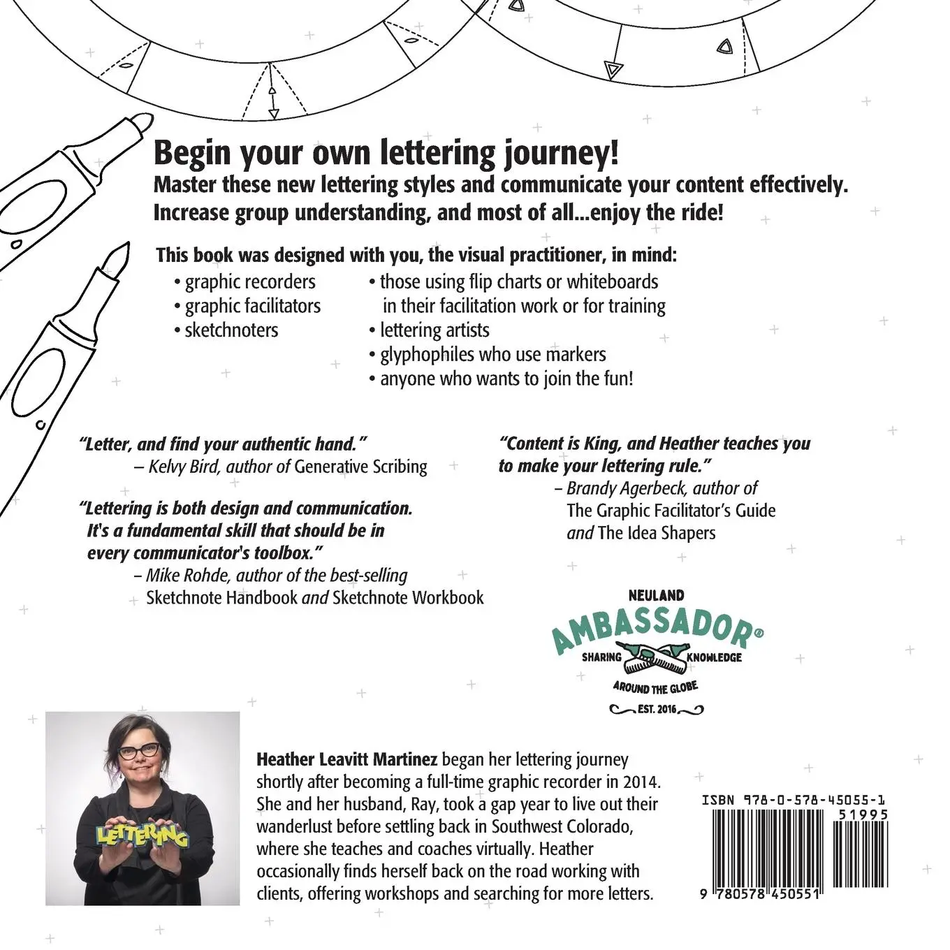 Rückseite: 9780578450551 | Lettering Journey | Fast. Functional. Fun! | Heather Leavitt Martinez