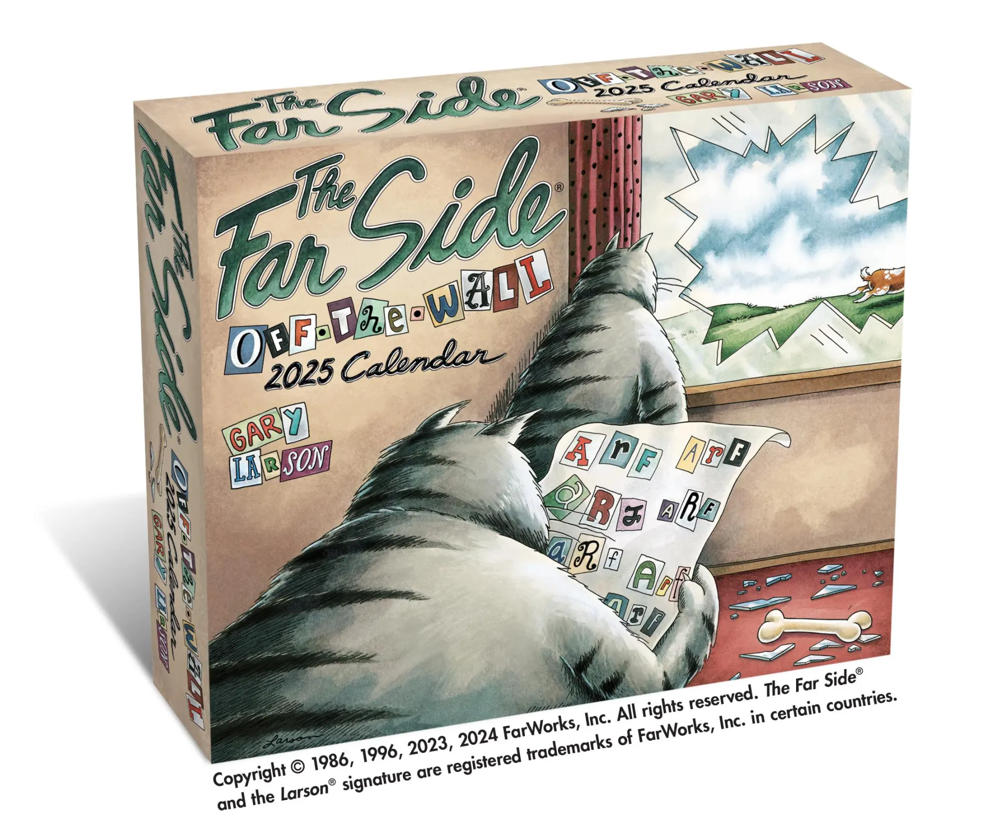 Cover: 9781524890551 | The Far Side(r) 2025 Off-The-Wall Day-To-Day Calendar | Gary Larson