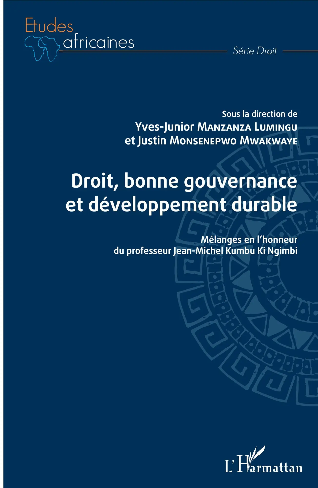 Cover: 9782343140551 | Droit, bonne gouvernance et développement durable | Lumingu (u. a.)