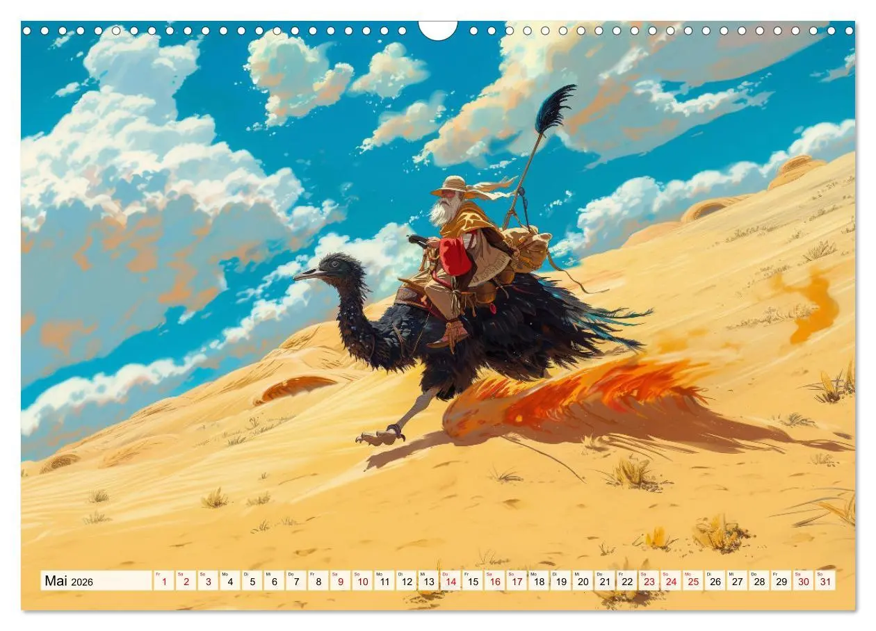 Bild: 9783457440551 | Begegnungen im Anime Zauberland (Wandkalender 2026 DIN A3 quer),...