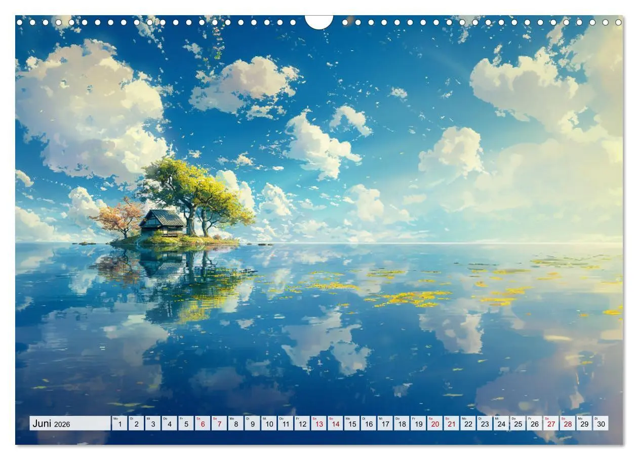 Bild: 9783457440551 | Begegnungen im Anime Zauberland (Wandkalender 2026 DIN A3 quer),...