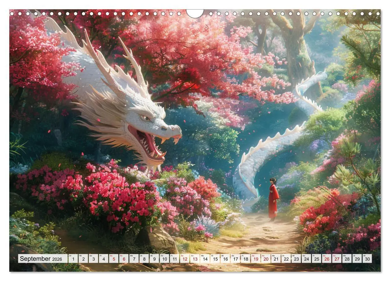 Bild: 9783457440551 | Begegnungen im Anime Zauberland (Wandkalender 2026 DIN A3 quer),...