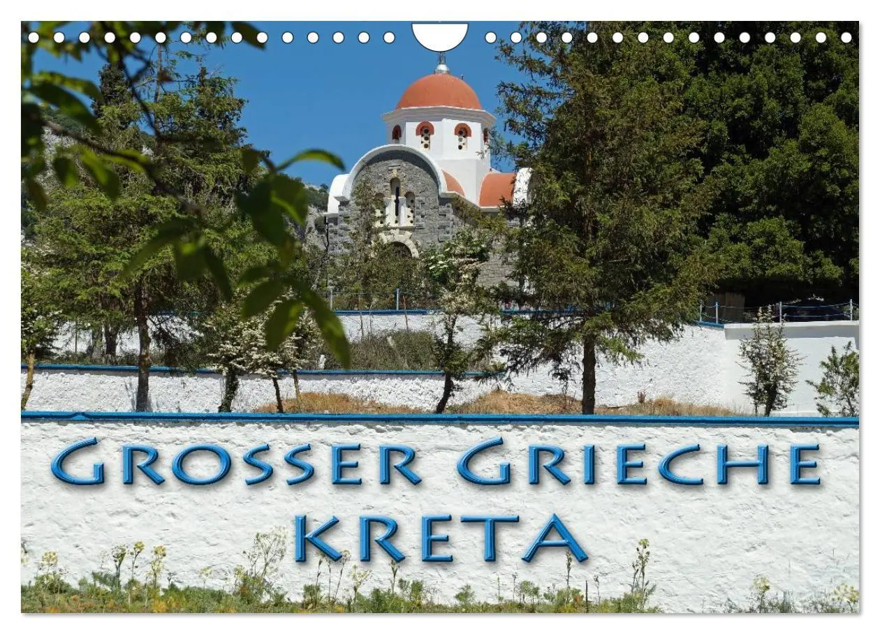 Cover: 9783516220551 | Großer Grieche Kreta (Wandkalender 2026 DIN A4 quer), CALVENDO...