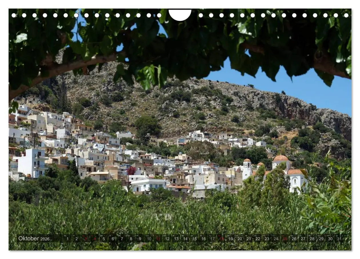Bild: 9783516220551 | Großer Grieche Kreta (Wandkalender 2026 DIN A4 quer), CALVENDO...