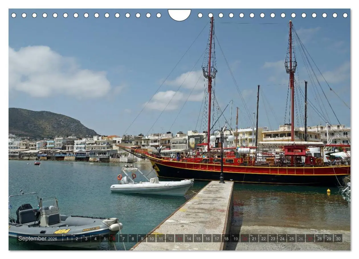 Bild: 9783516220551 | Großer Grieche Kreta (Wandkalender 2026 DIN A4 quer), CALVENDO...