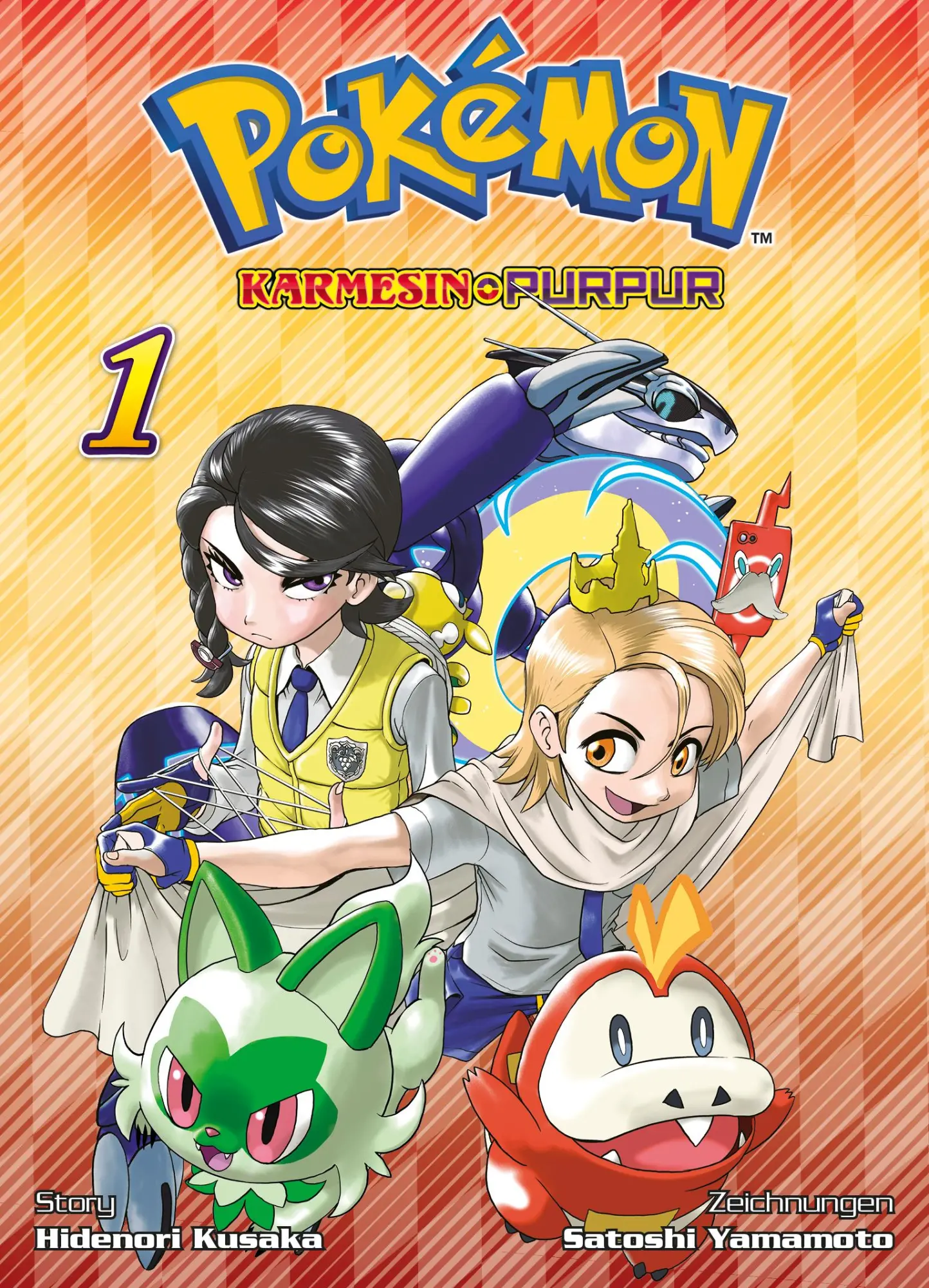 Cover: 9783741640551 | Pokémon Karmesin und Purpur 01 | Hidenori Kusaka (u. a.) | Taschenbuch