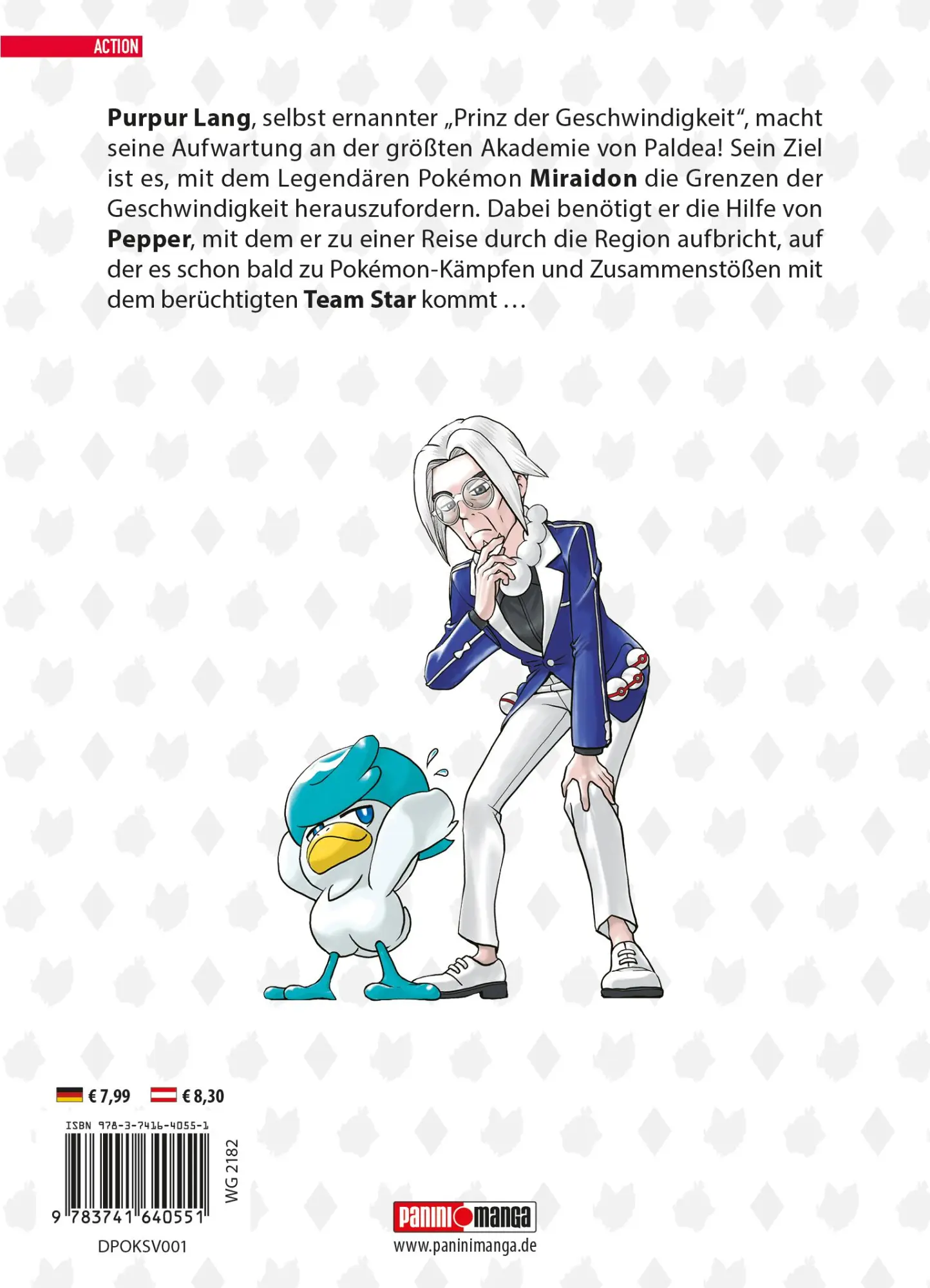 Rückseite: 9783741640551 | Pokémon Karmesin und Purpur 01 | Hidenori Kusaka (u. a.) | Taschenbuch