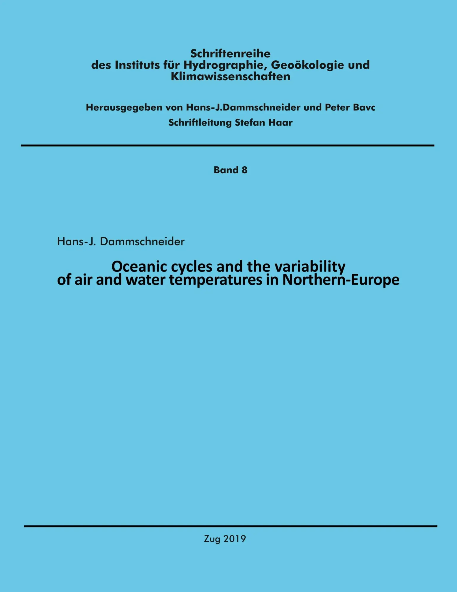 Cover: 9783749420551 | Oceanic cycles and the variability of air and water temperatures in...