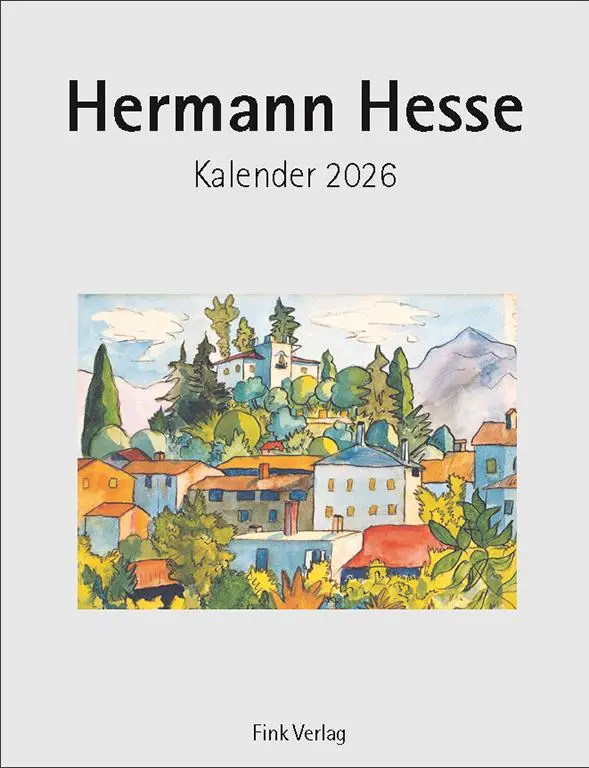 Cover: 9783771720551 | Hermann Hesse 2026 | Kunst-Einsteckkalender | Hermann Hesse | Kalender