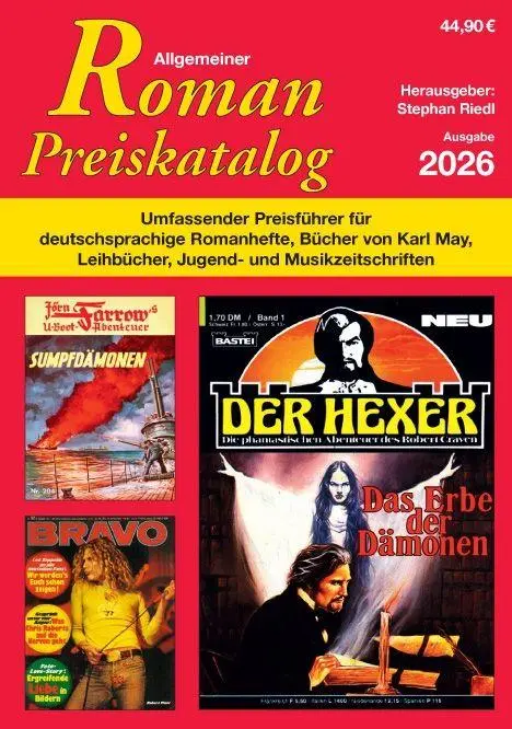 Cover: 9783947800551 | Roman &amp; Musikzeitschriften Preiskatalog 2026 SC | Stefan Riedl | Buch