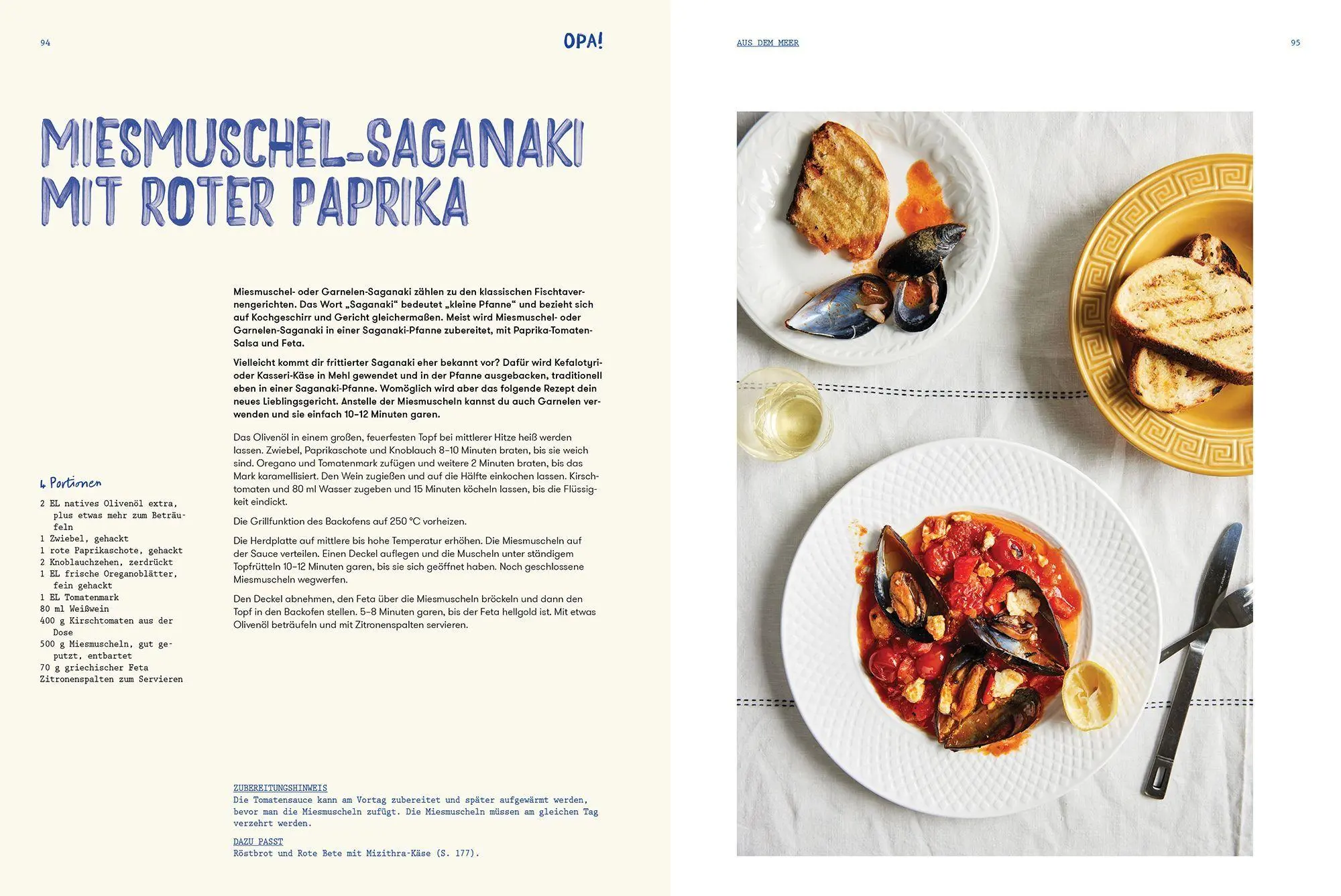 Bild: 9783989620551 | OPA! Griechischer Genuss wie in der Taverne | Vikki Moursellas (u. a.)