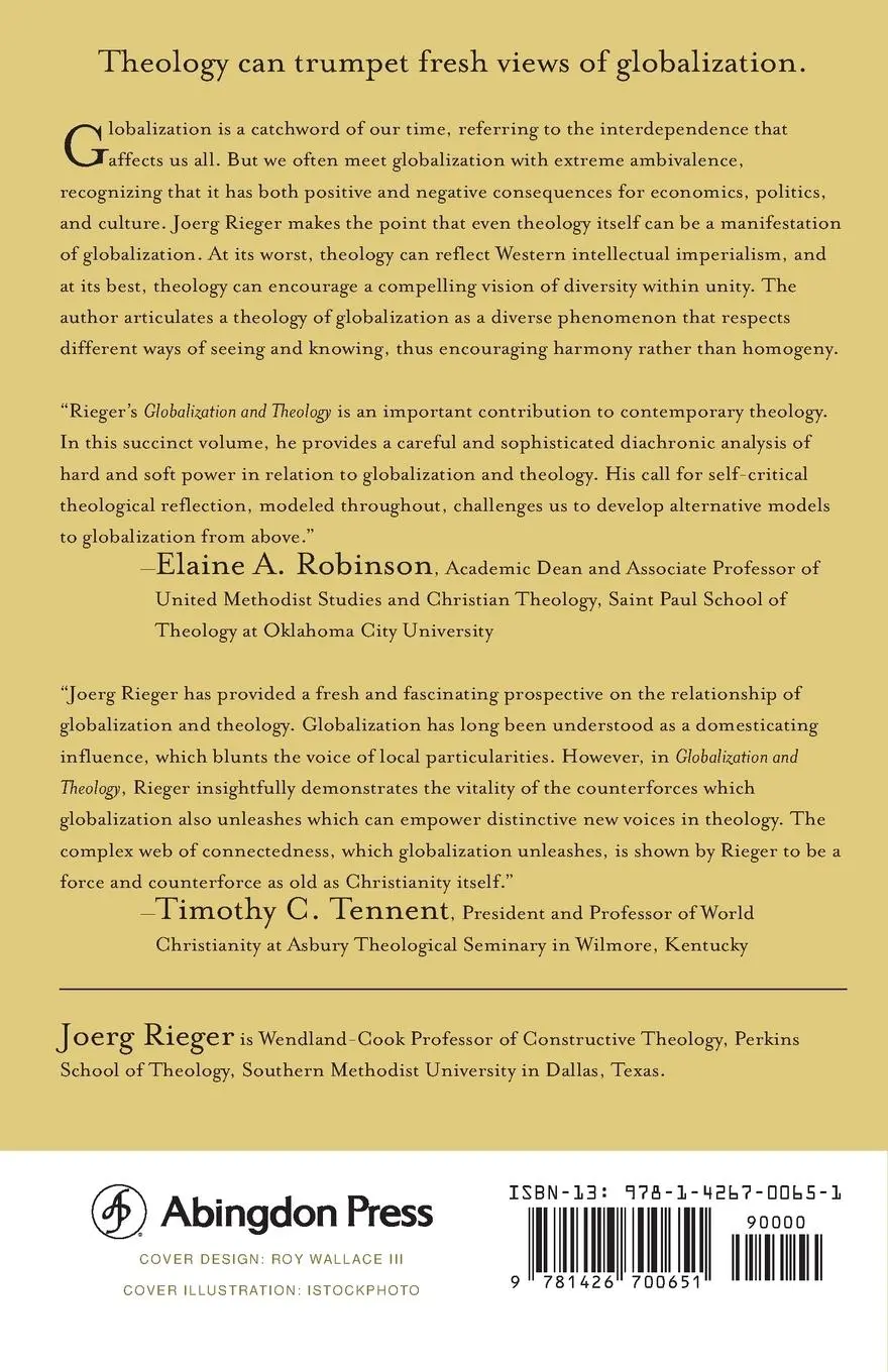 Rückseite: 9781426700651 | Globalization and Theology | Joerg Rieger | Taschenbuch | Englisch