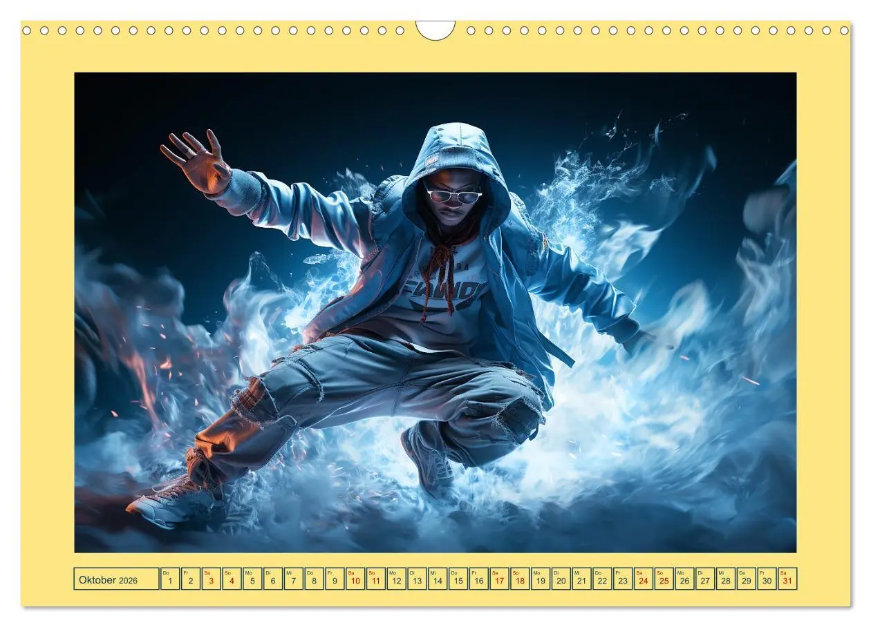 Bild: 9783457500651 | Street Dance (Wandkalender 2026 DIN A3 quer), CALVENDO Monatskalender