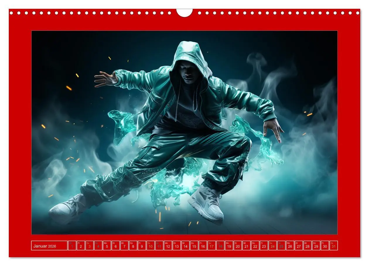 Bild: 9783457500651 | Street Dance (Wandkalender 2026 DIN A3 quer), CALVENDO Monatskalender