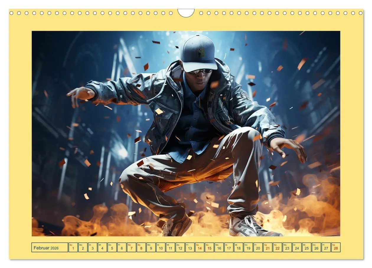 Bild: 9783457500651 | Street Dance (Wandkalender 2026 DIN A3 quer), CALVENDO Monatskalender