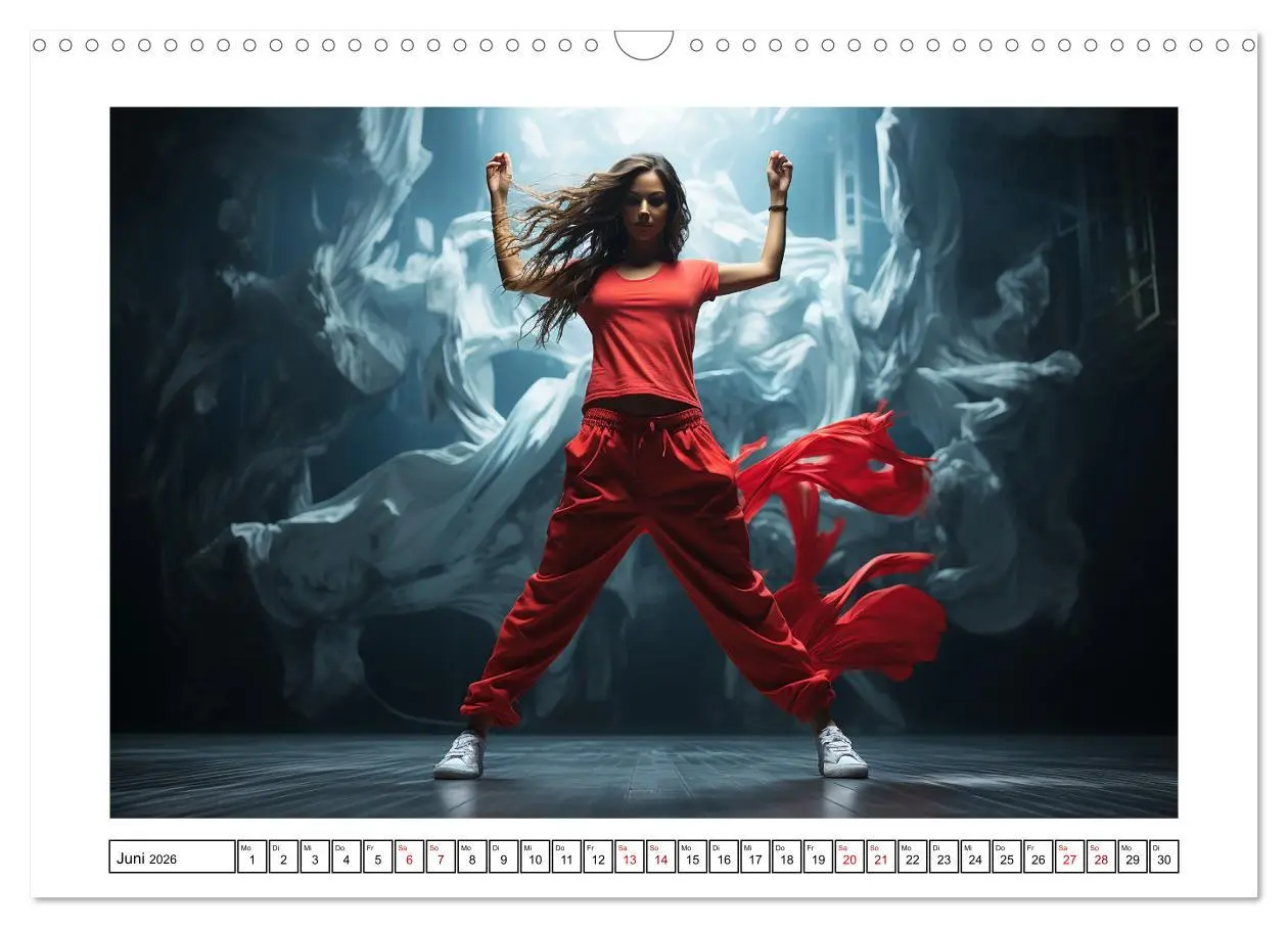 Bild: 9783457500651 | Street Dance (Wandkalender 2026 DIN A3 quer), CALVENDO Monatskalender