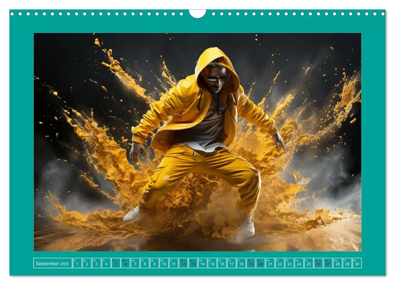 Bild: 9783457500651 | Street Dance (Wandkalender 2026 DIN A3 quer), CALVENDO Monatskalender