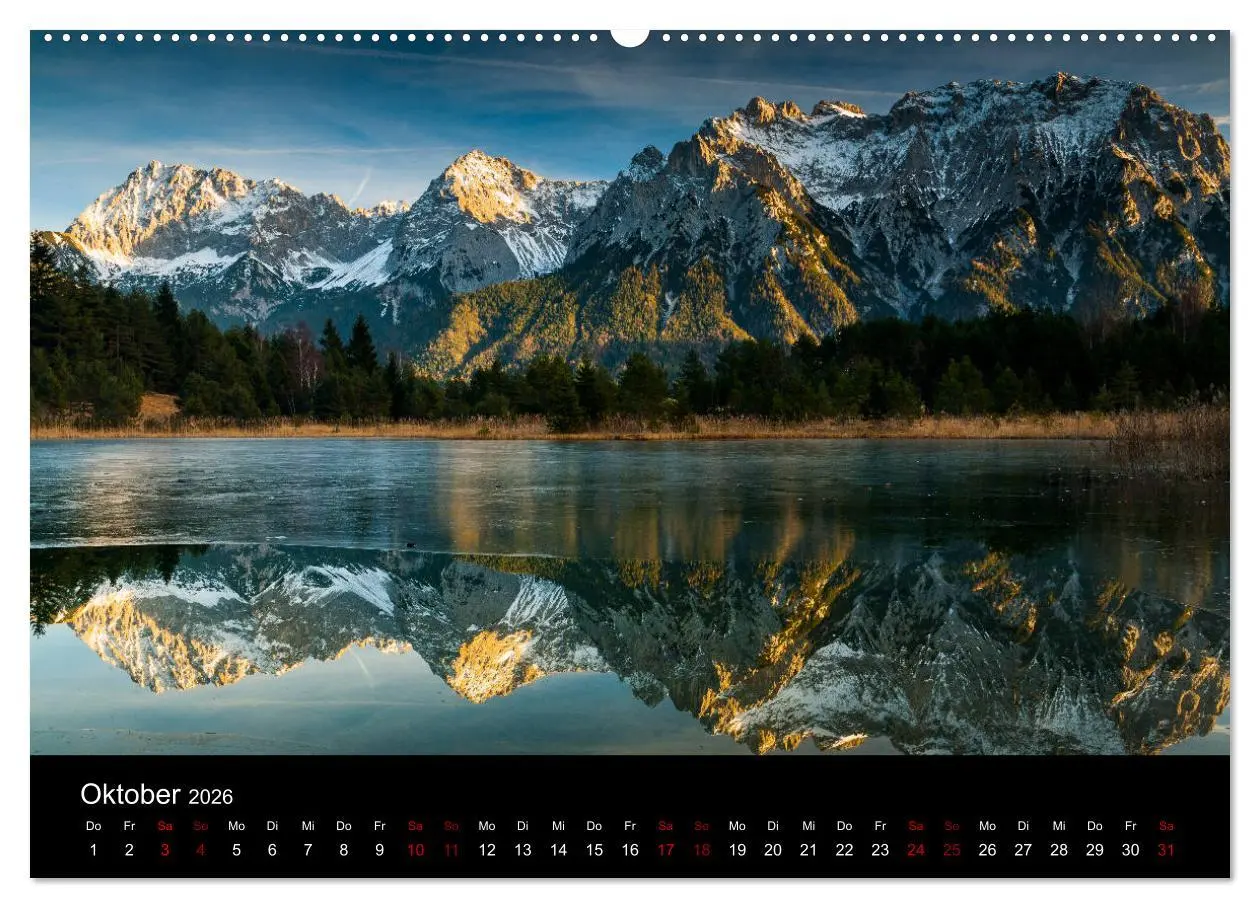 Bild: 9783457810651 | Bayerische Landschaften (Wandkalender 2026 DIN A2 quer), CALVENDO...