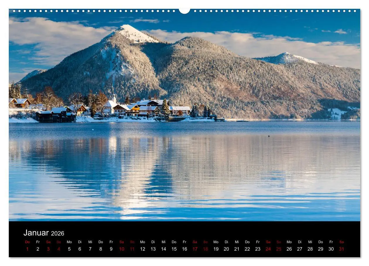 Bild: 9783457810651 | Bayerische Landschaften (Wandkalender 2026 DIN A2 quer), CALVENDO...