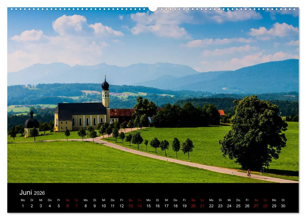Bild: 9783457810651 | Bayerische Landschaften (Wandkalender 2026 DIN A2 quer), CALVENDO...