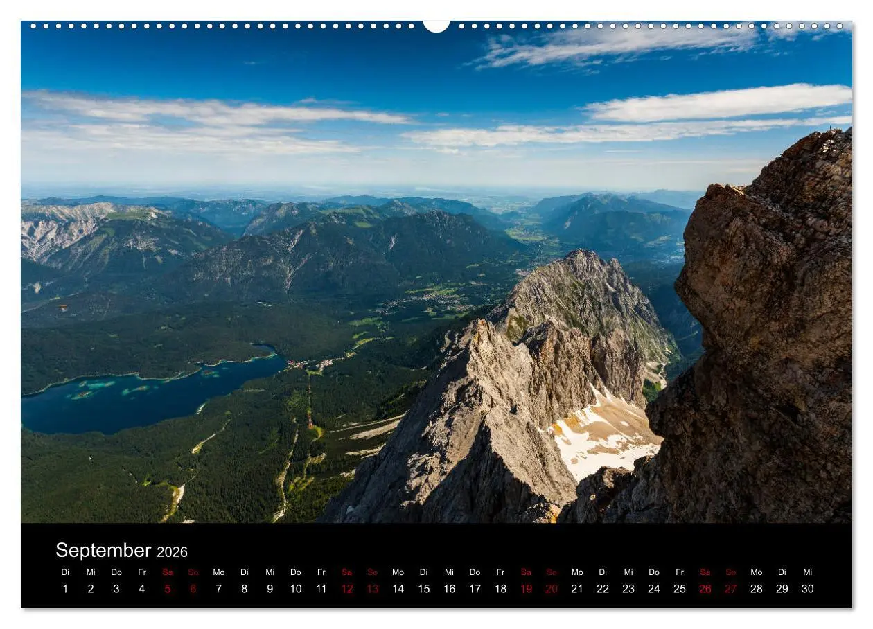 Bild: 9783457810651 | Bayerische Landschaften (Wandkalender 2026 DIN A2 quer), CALVENDO...