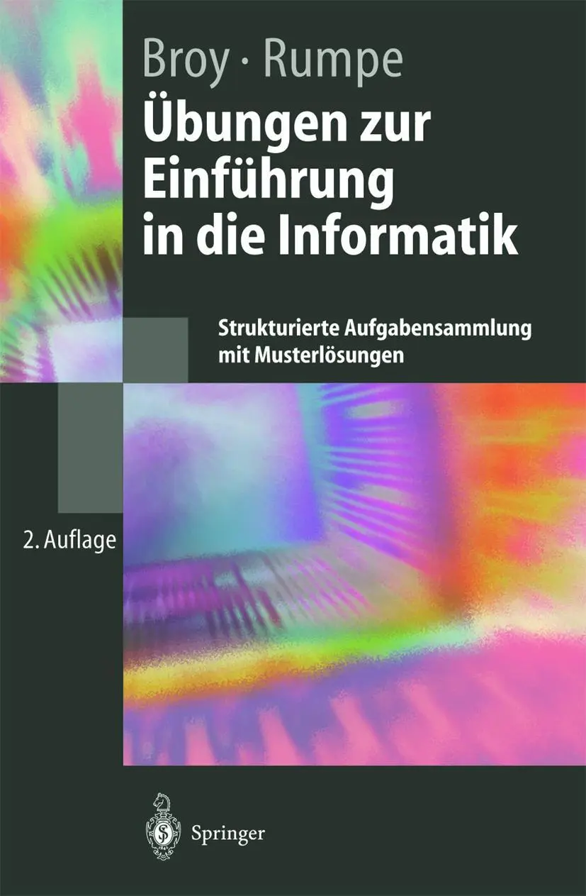 Cover: 9783540420651 | Übungen zur Einführung in die Informatik | Bernhard Rumpe (u. a.) | xi