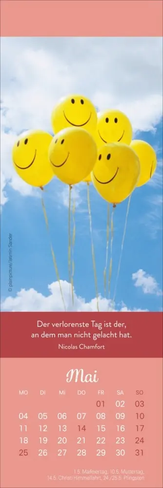 Bild: 9783756410651 | Tage voller Glück Lesezeichen &amp; Kalender 2026 | Kalender | Geblockt