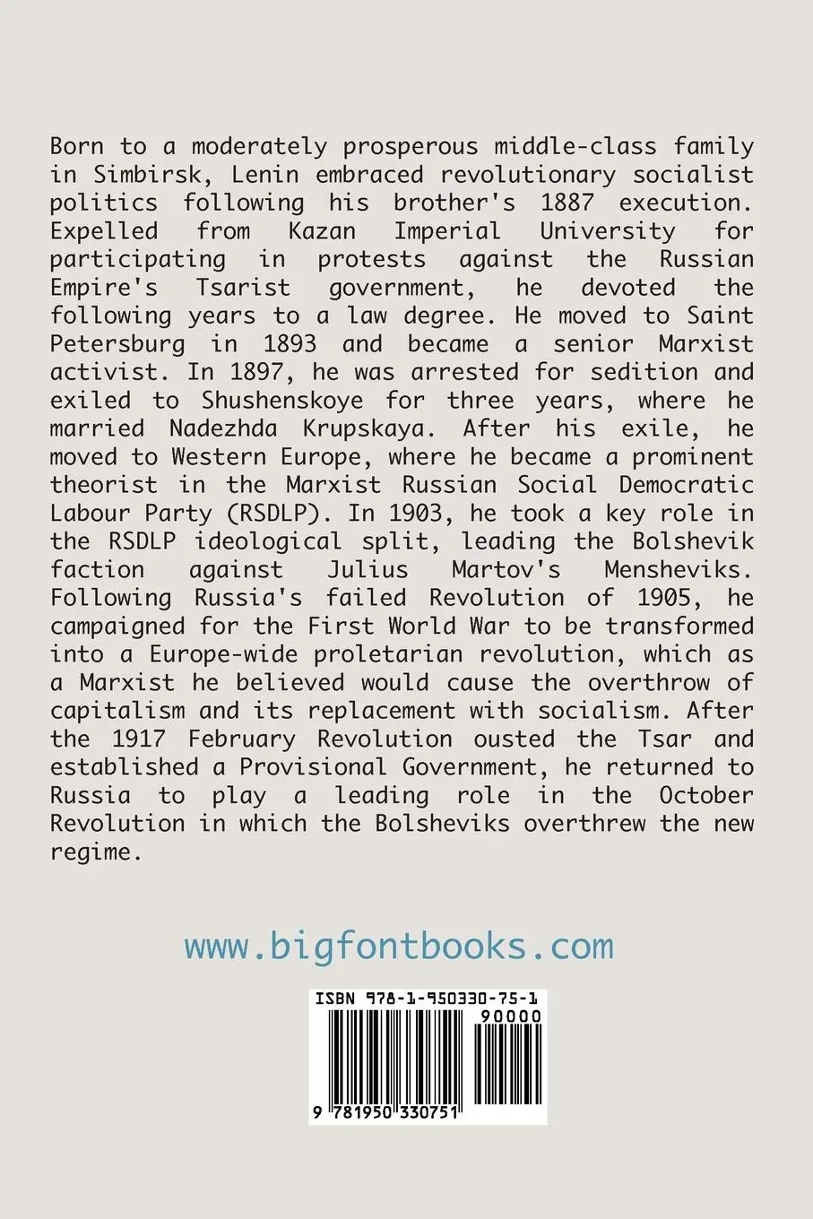 Rückseite: 9781950330751 | State and Revolution | Vladimir Lenin | Taschenbuch | Englisch | 2021