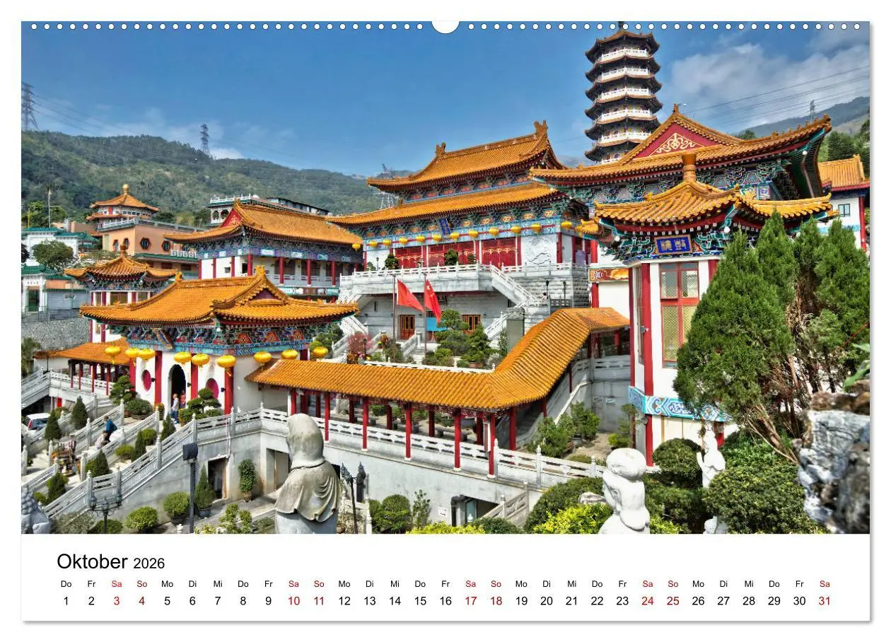 Bild: 9783457730751 | Megacity Hong Kong (Wandkalender 2026 DIN A2 quer), CALVENDO...