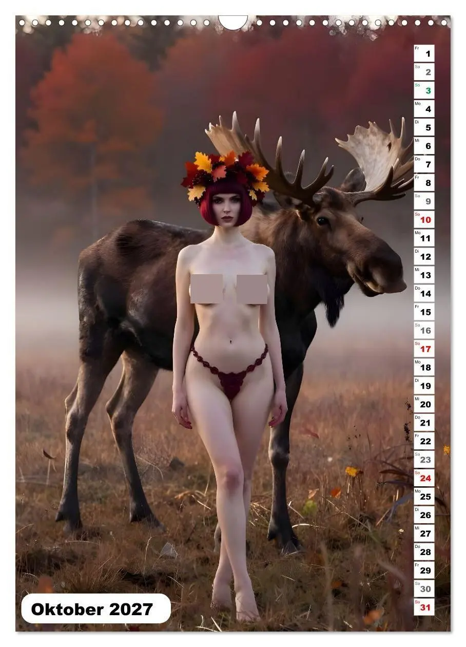 Bild: 9783516820751 | Wilde Kronen (Wandkalender 2027 DIN A3 hoch), CALVENDO Monatskalender