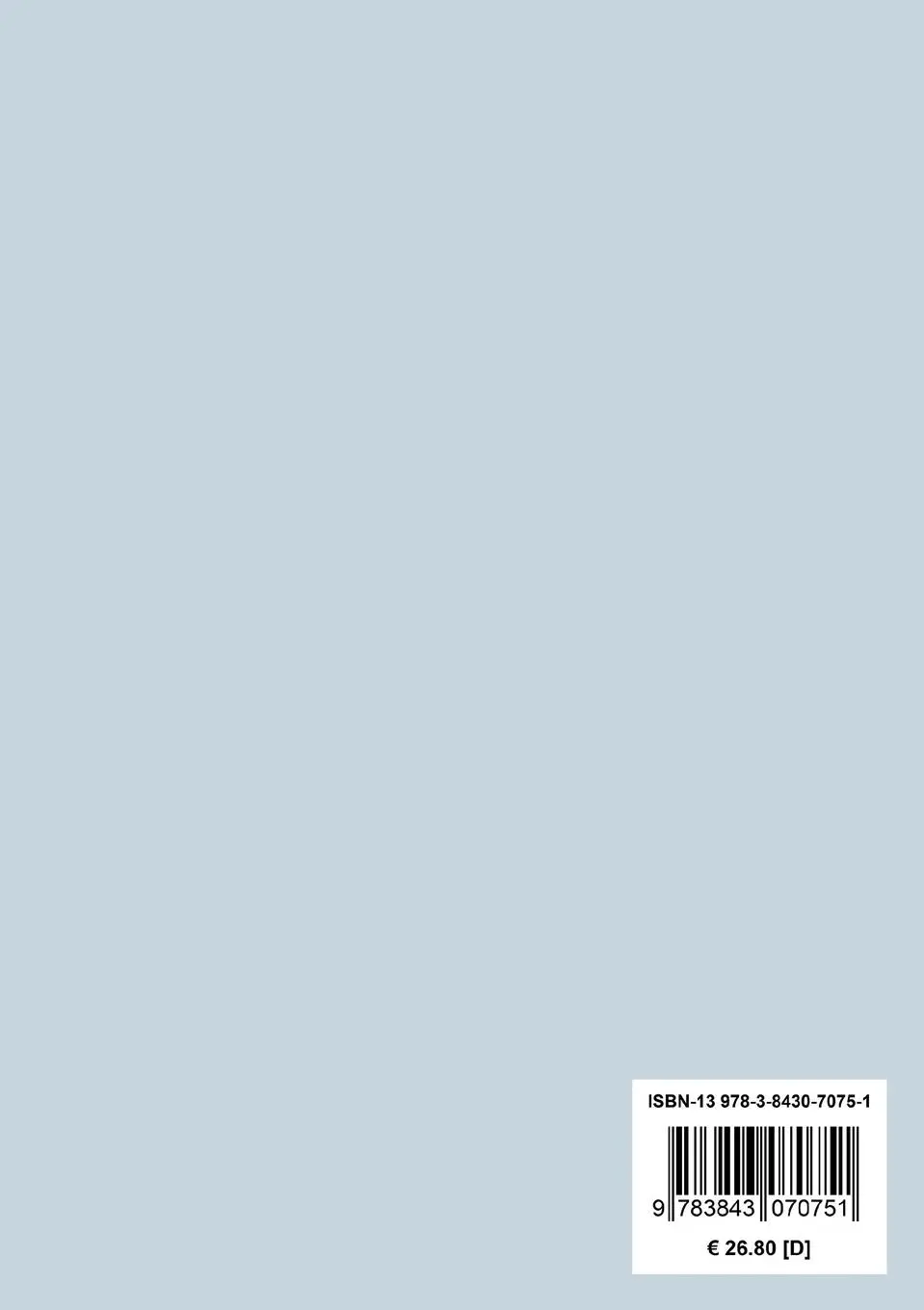 Rückseite: 9783843070751 | Godwi oder Das steinerne Bild der Mutter | Clemens Brentano | Buch