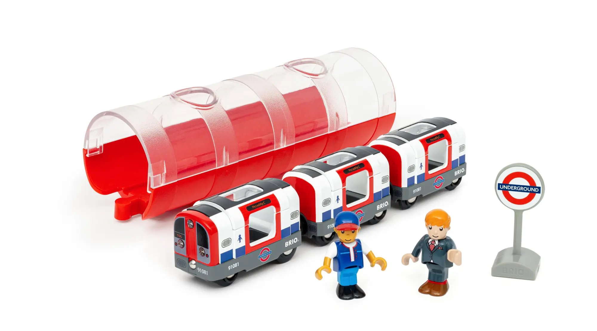 Cover: 7312350360851 | BRIO World - Londoner U-Bahn mit Licht und Sound | Spiel | BRIO World