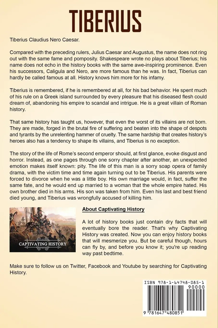 Rückseite: 9781647480851 | Tiberius | Captivating History | Taschenbuch | Englisch | 2019