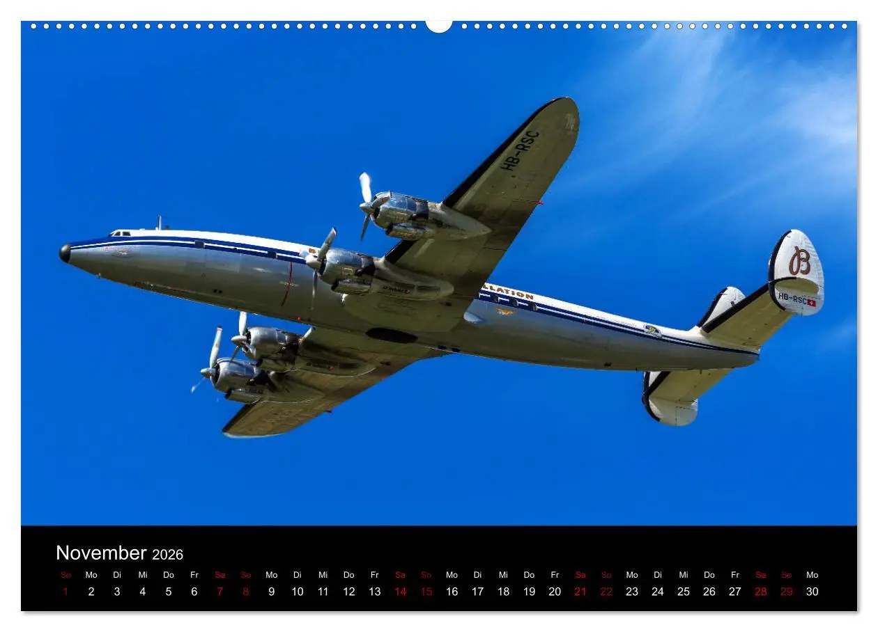 Bild: 9783457890851 | Oldtimer am Himmel (Wandkalender 2026 DIN A2 quer), CALVENDO...
