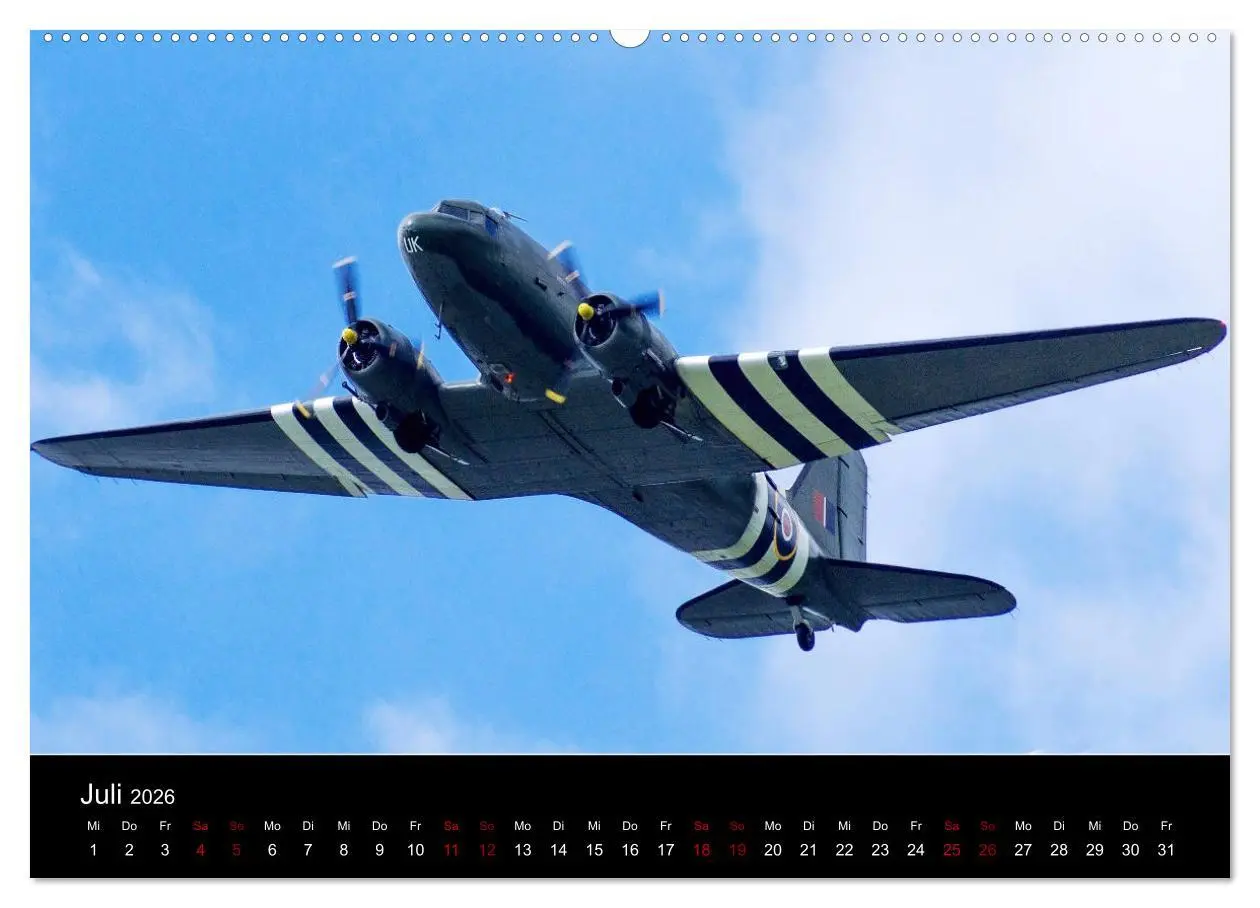 Bild: 9783457890851 | Oldtimer am Himmel (Wandkalender 2026 DIN A2 quer), CALVENDO...
