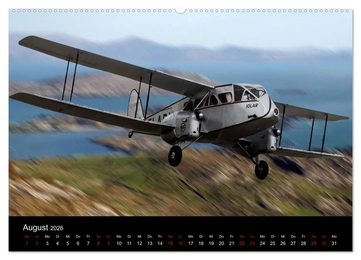 Bild: 9783457890851 | Oldtimer am Himmel (Wandkalender 2026 DIN A2 quer), CALVENDO...
