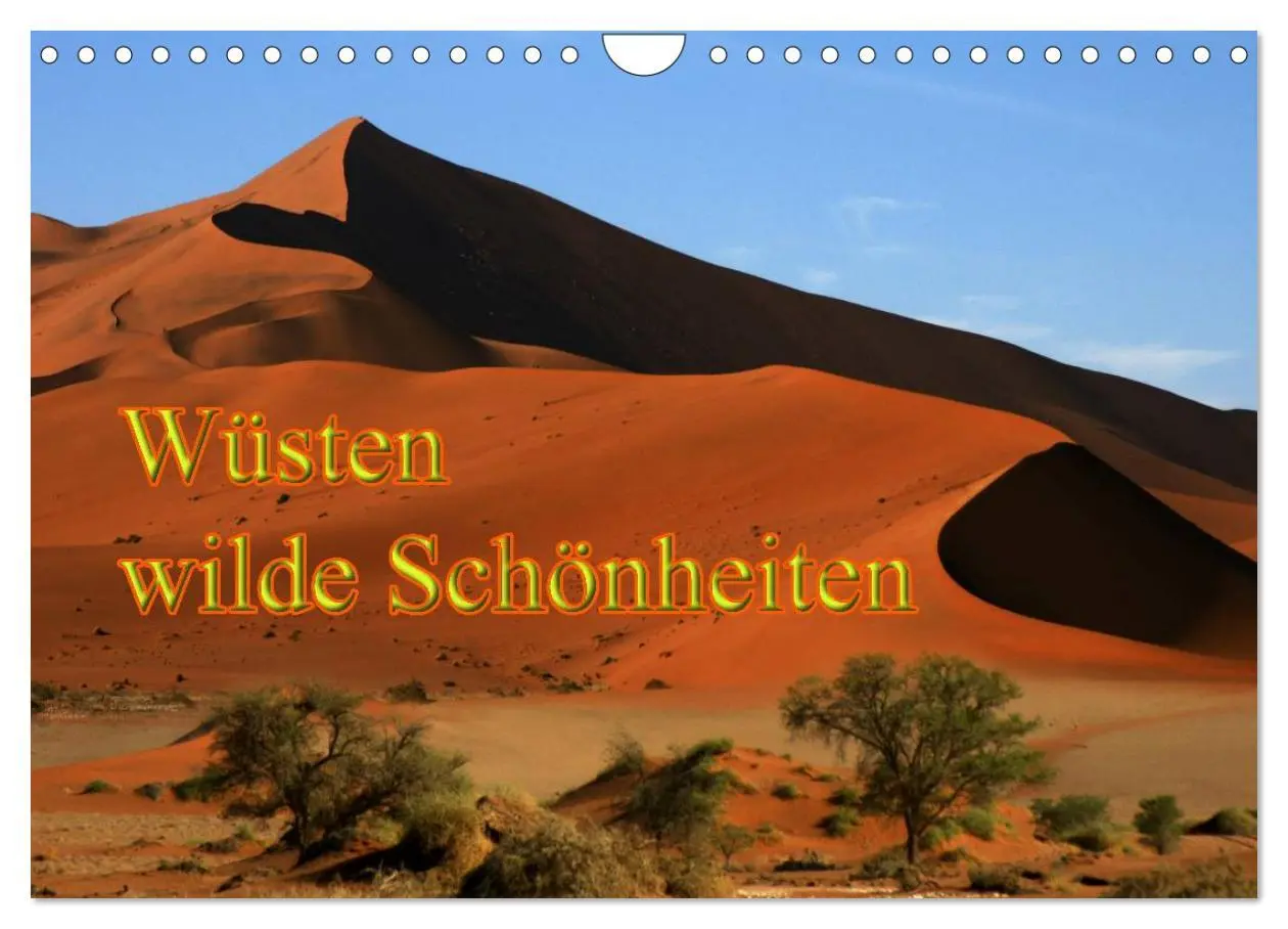 Cover: 9783516120851 | Wüsten, wilde Schönheiten (Wandkalender 2026 DIN A4 quer), CALVENDO...
