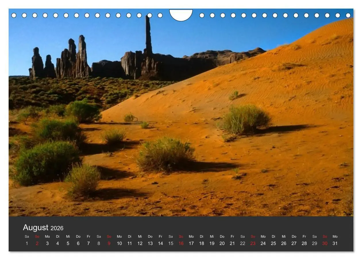 Bild: 9783516120851 | Wüsten, wilde Schönheiten (Wandkalender 2026 DIN A4 quer), CALVENDO...