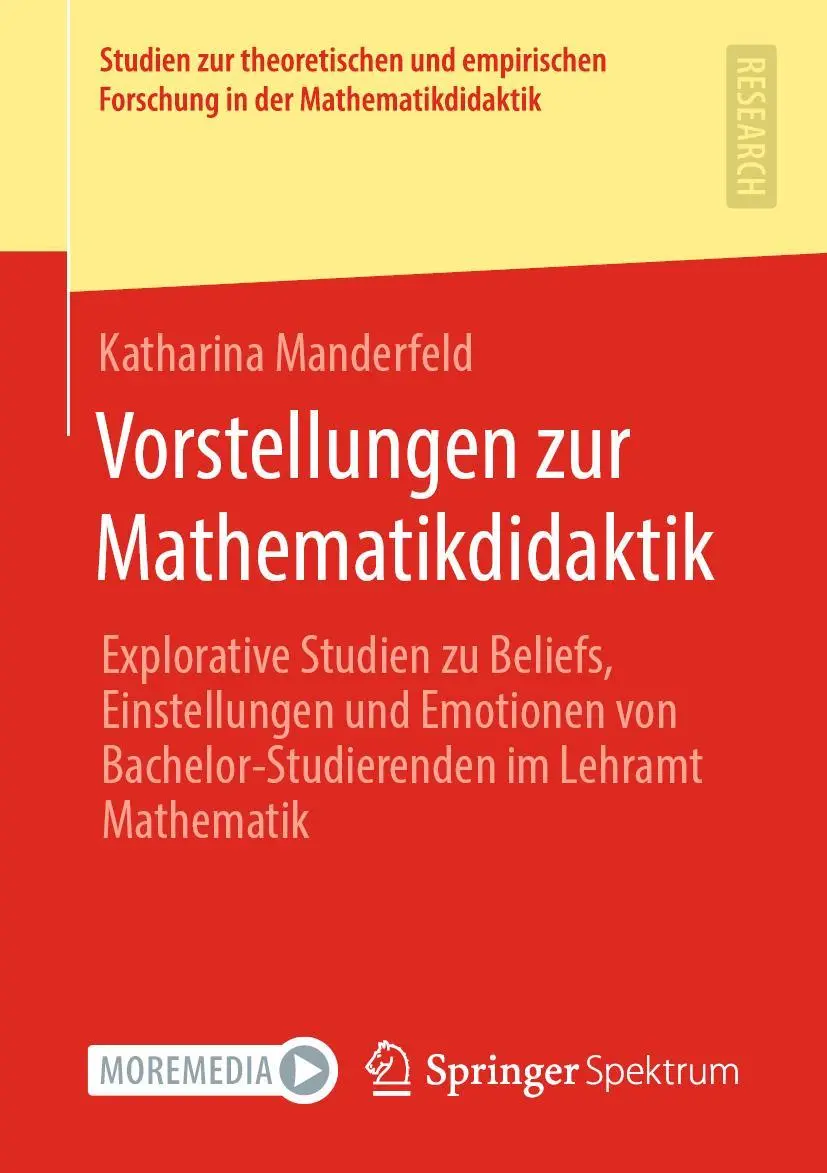 Cover: 9783658310851 | Vorstellungen zur Mathematikdidaktik | Katharina Manderfeld | Buch