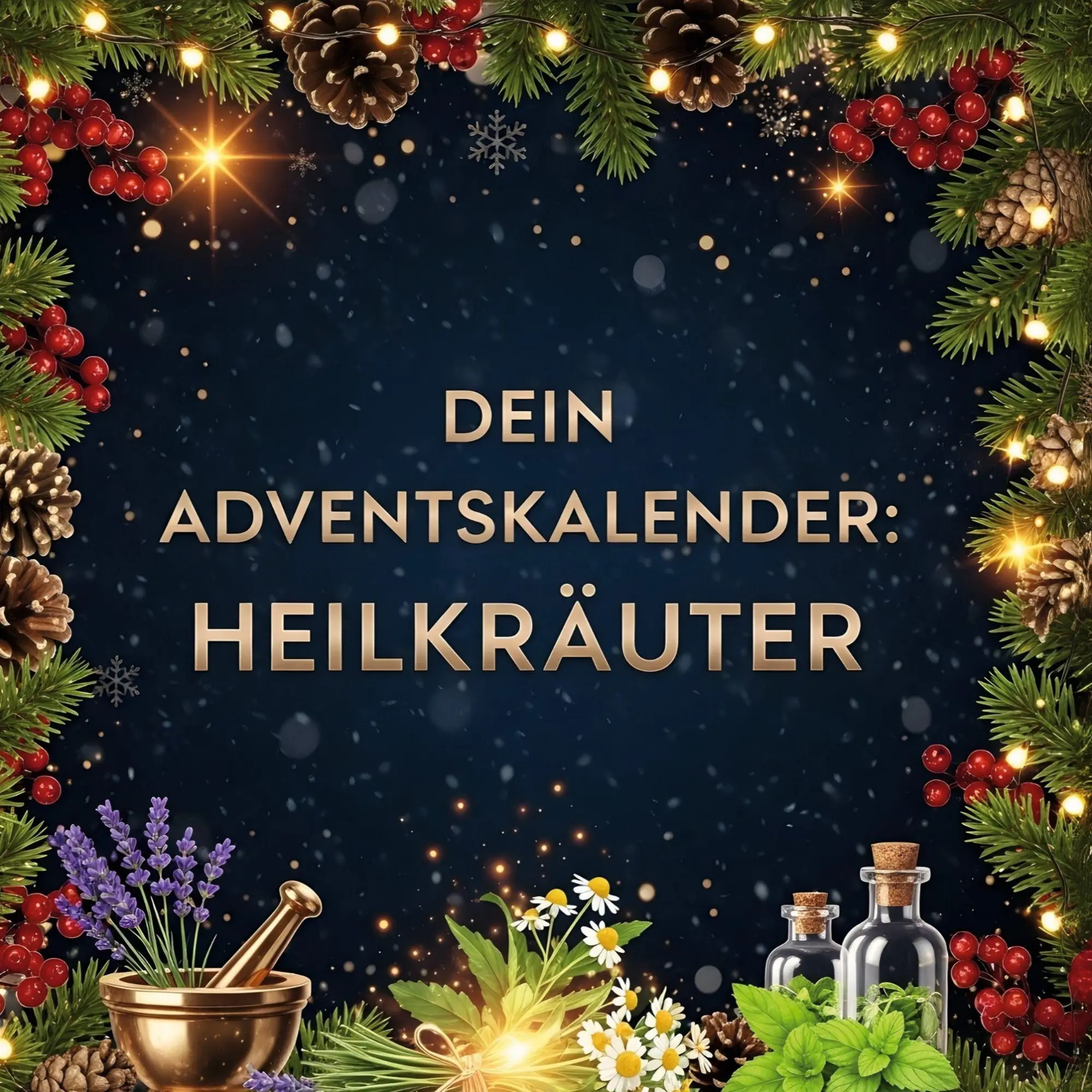 Cover: 9783695320851 | Dein Adventskalender: Heilkräuter | Alice Scholz | Taschenbuch | 2025