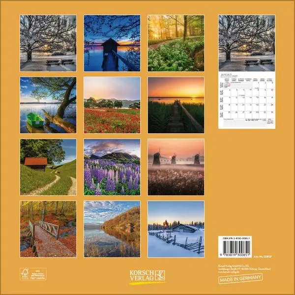 Bild: 9783819300851 | Augenblicke der Stille 2027 | Verlag Korsch | Kalender | 13 S. | 2027