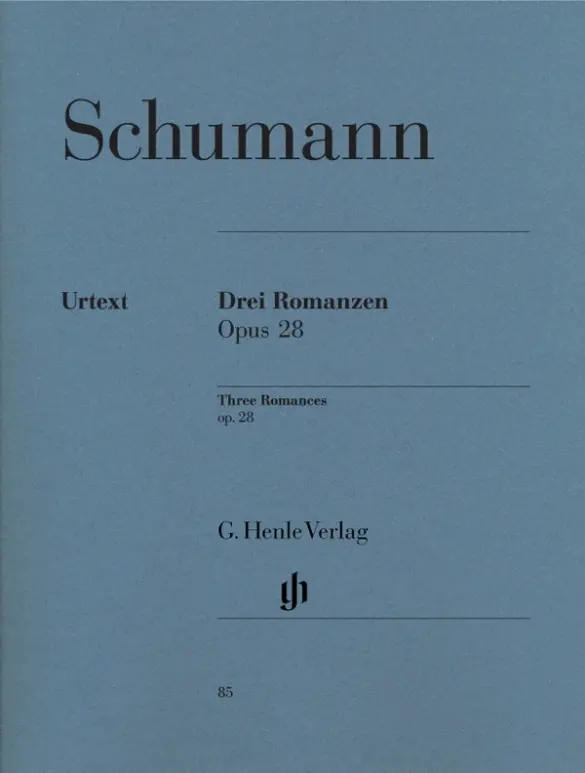Cover: 9790201800851 | Schumann, Robert - Drei Romanzen op. 28 | Instrumentation: Piano solo