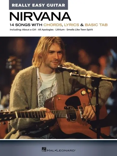 Cover: 9798350120851 | Nirvana - Really Easy Guitar: 14 Songs with Chords, Lyrics &amp; Basic Tab