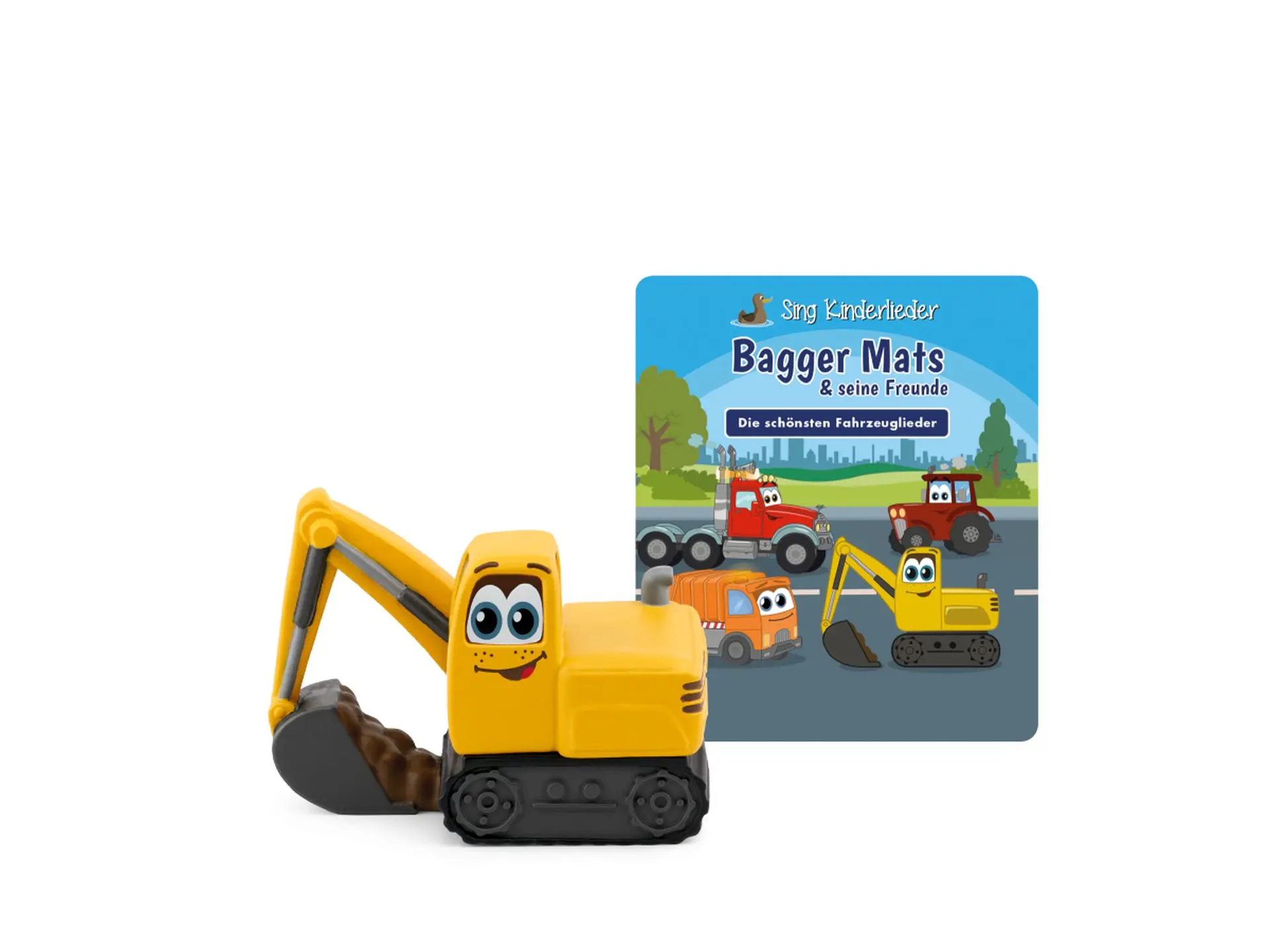 Cover: 4251192140951 | Tonies - Sing Kinderlieder: Bagger Mats | Hörfigur | 11000290 | 2023