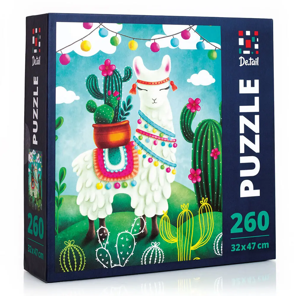 Cover: 5903858960951 | Puzzle Lama Cutie DT200-02 | PL ES PT RU BY | Spiel | Kartonverpackung