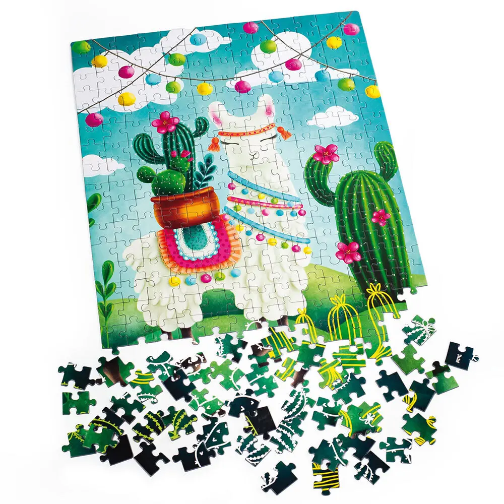 Bild: 5903858960951 | Puzzle Lama Cutie DT200-02 | PL ES PT RU BY | Spiel | Kartonverpackung